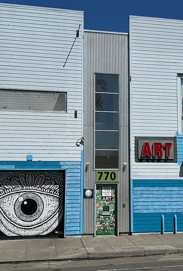 Front of Transmission Gallery building