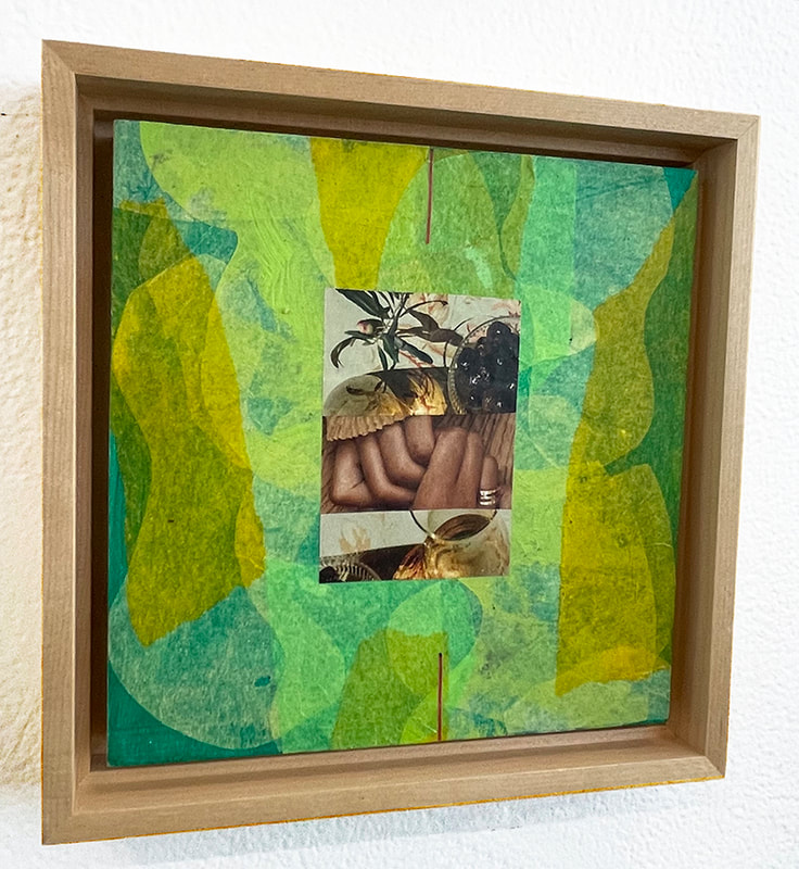 Collage with fingers and jewelry