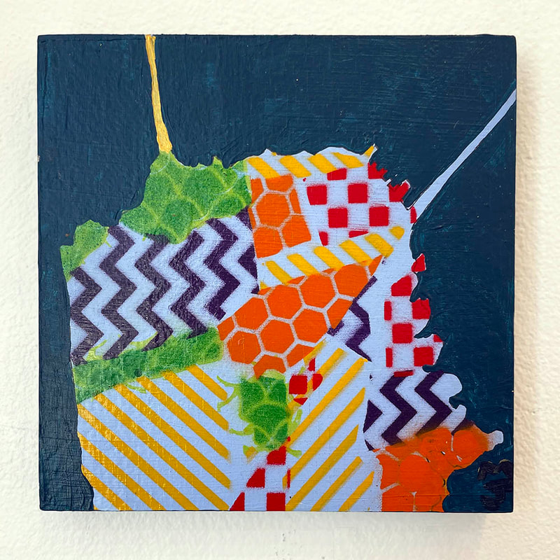 painting of map of San Francisco