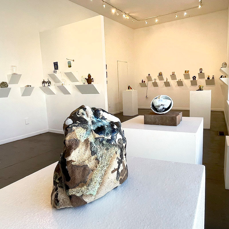 amorphous sculpture similar in size to a human stomach